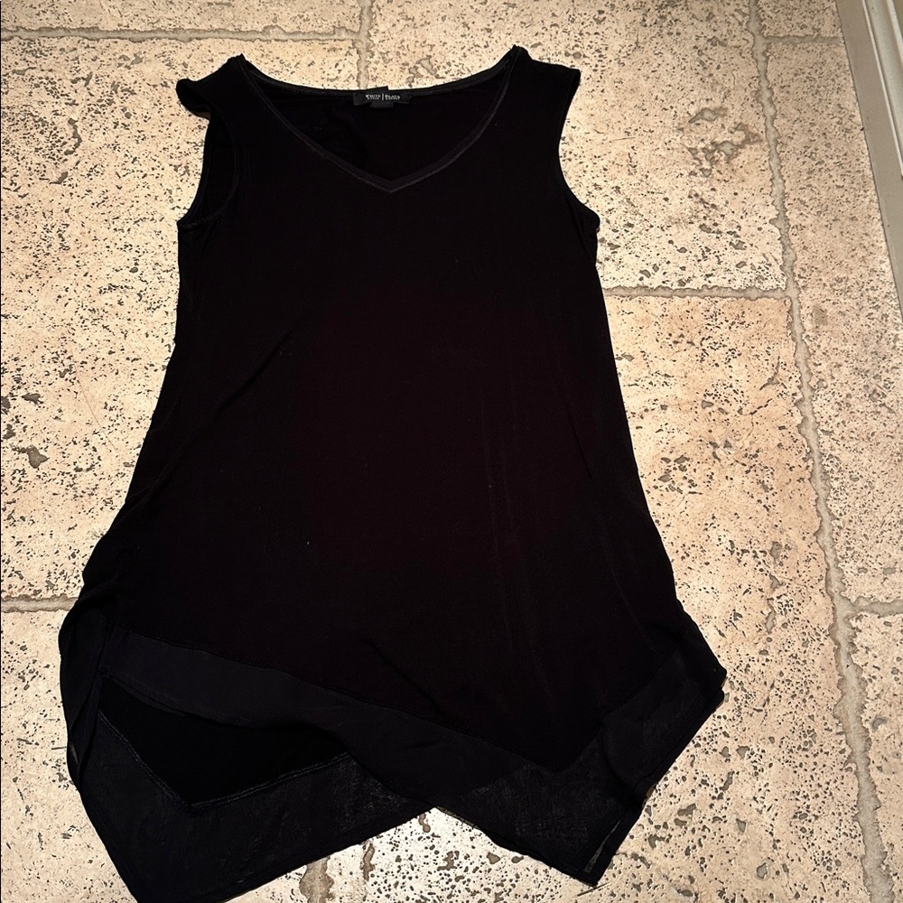 White House Black Market Elegant Black Top